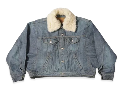 doublet Woven Sequin Denim Jacket "Indigo"