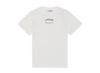 GANNI x Disney Daisy Duck White Printed T-Shirt GANNI x Disney Daisy Duck White Printed T-Shirt