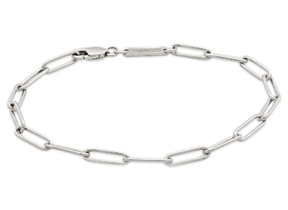 TOM WOOD Box Bracelet "Silver"