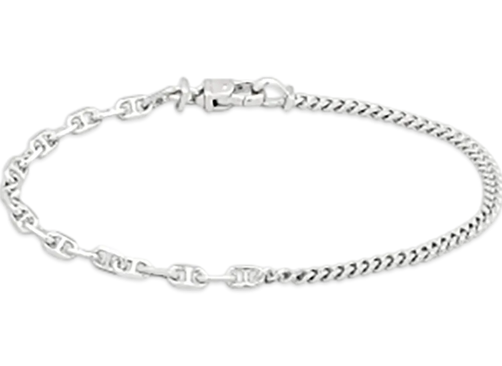 TOM WOOD Rue Bracelet "Silver"