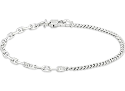 TOM WOOD Rue Bracelet "Silver"