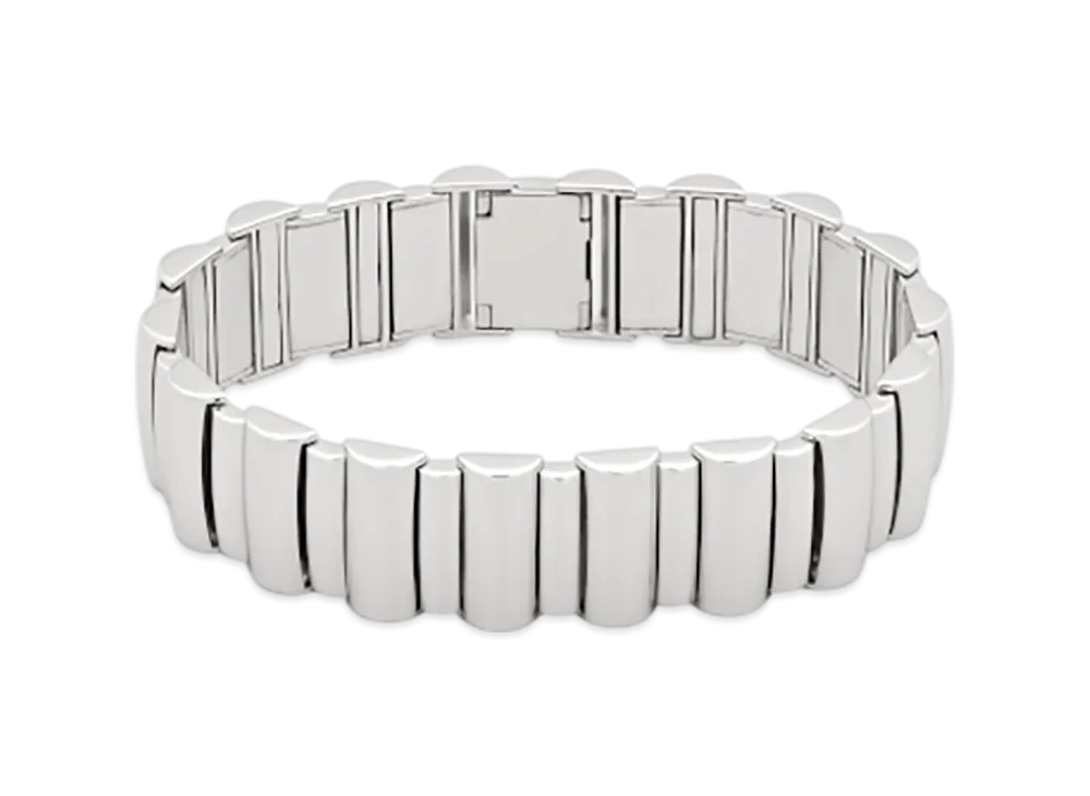 TOM WOOD Dune Bracelet "Silver"