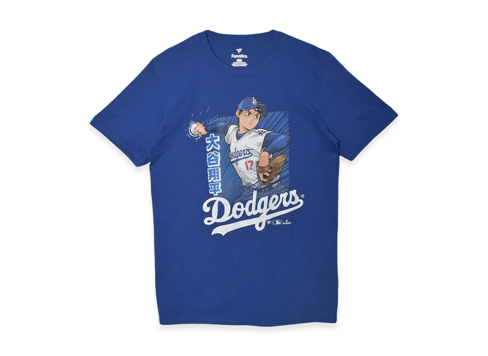 MLB LAD Shohei Ohtani Graphic Short Sleeve T-Shirt "Blue"
