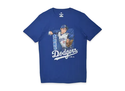 MLB LAD Shohei Ohtani Graphic Short Sleeve T-Shirt "Blue"