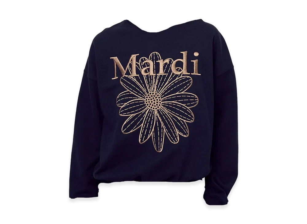 Mardi Mercredi Sweatshirt Flowermardi Needlework 