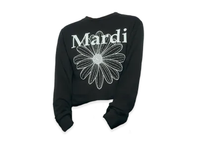 Mardi Mercredi T-Shirt Long Sleeve Flowermardi "Brown Cream"