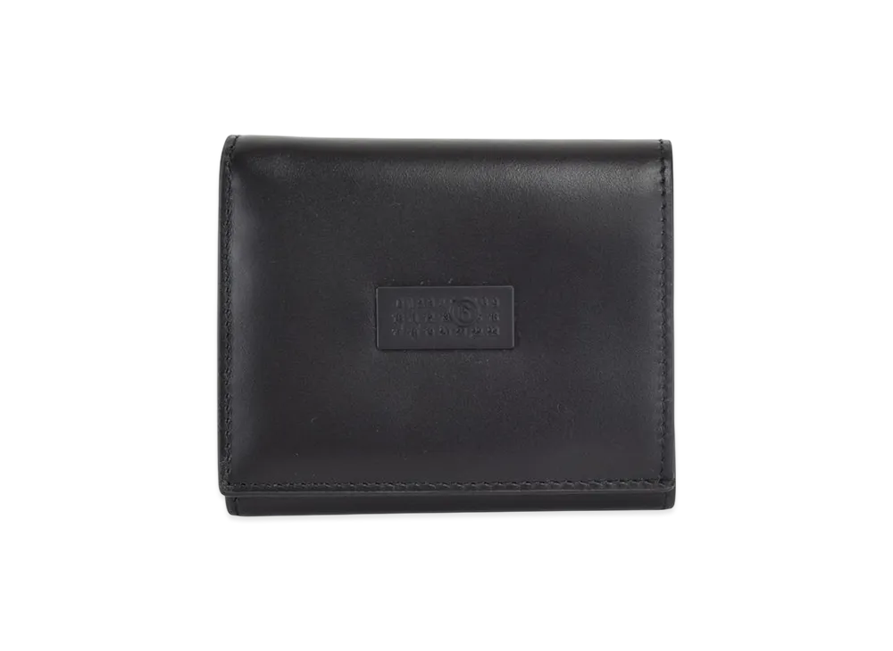 MM6 Maison Margiela Numeric Tri-Fold Wallet "Black"