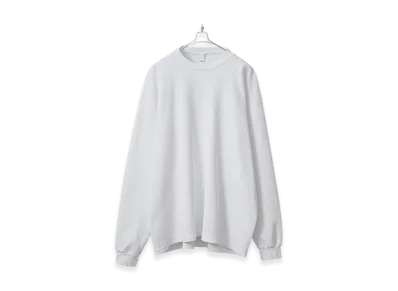 Los Angeles Apparel Long Sleeve Heavy Thermal Crew Neck T-Shirt Made in USA "White"