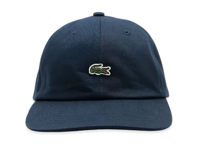 LACOSTE Front One-Point Crocodile Logo Cap "Navy"
