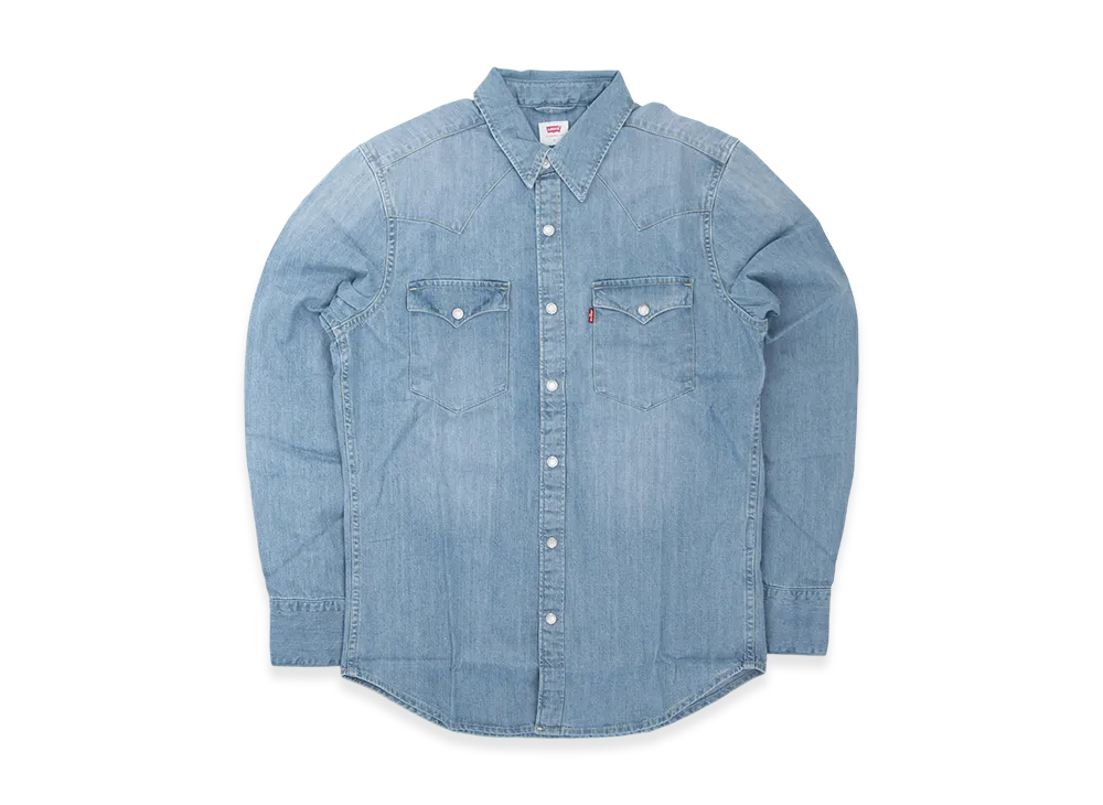 LEVI'S Denim Western Shirt "Light Wash"