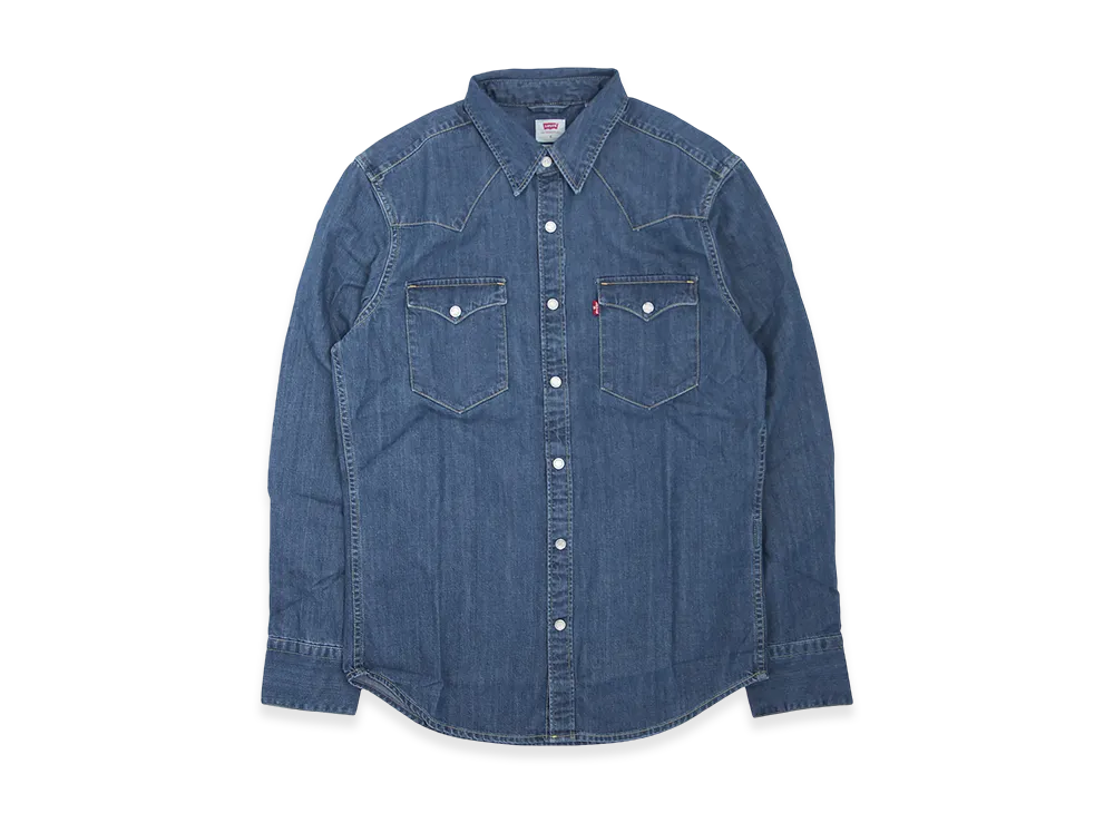 LEVI'S Denim Western Shirt "Blue"