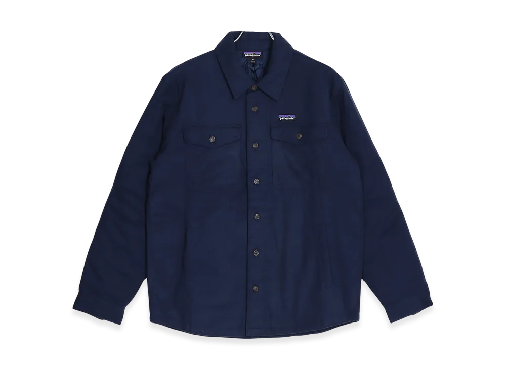 Patagonia Ms Insulate Fjord Flannel Shirt "New Navy"