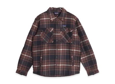 Patagonia Ms Insulate Fjord Flannel Shirt "Molasses Brown"