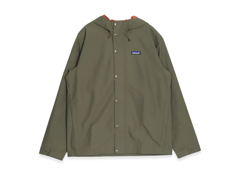 Patagonia Ms Jackson Glacier Rain Jacket "Basin Green"
