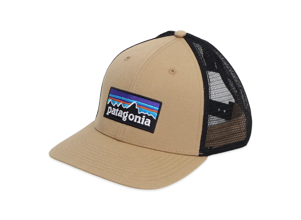 Patagonia P6 Logo Trucker Hat "Forge Grey"