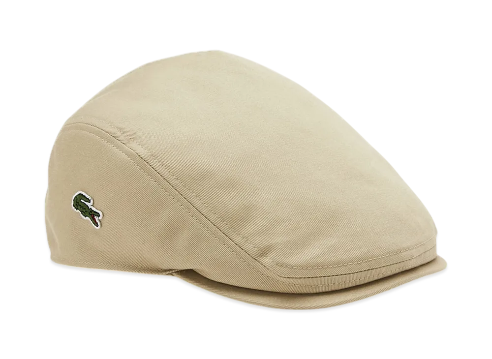 LACOSTE Basic Cotton Hunting Cap "Camel"