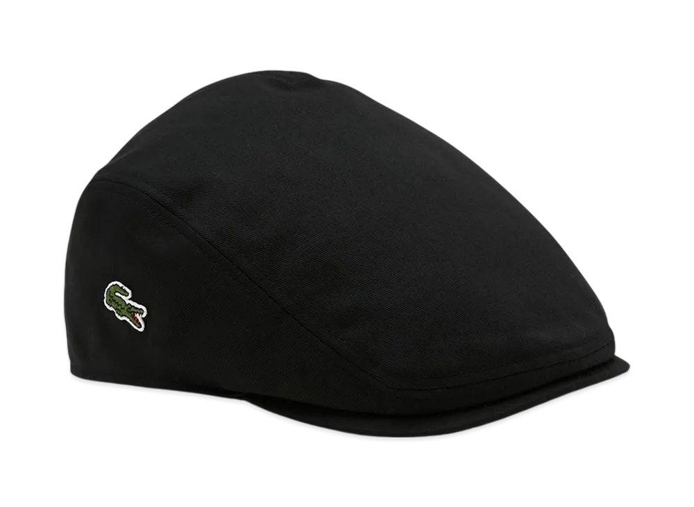 LACOSTE Basic Cotton Hunting Cap "Black"