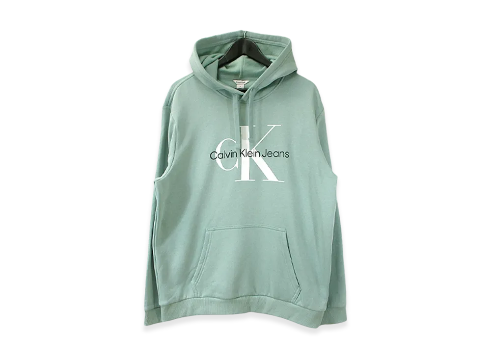 Calvin Klein Monogram P/O Hoodie "Blue Surf"