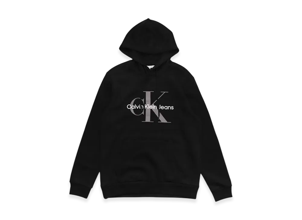 Calvin Klein Monogram P/O Hoodie "Black"