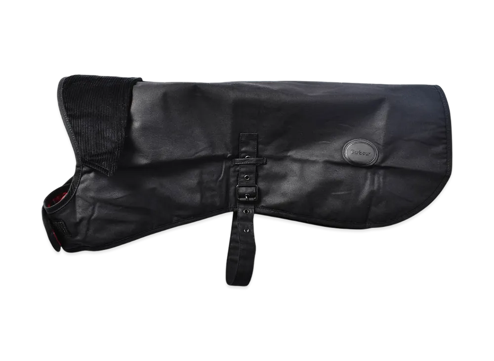 Barbour Waxed Dog Coat "Black"