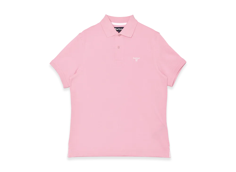 Barbour Lightweight Sports Polo Shirt "Pink"