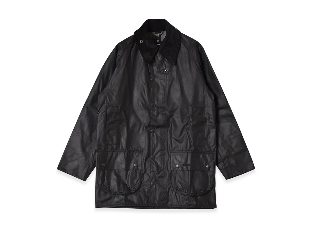 Barbour Beaufort Waxed Jacket "Black"