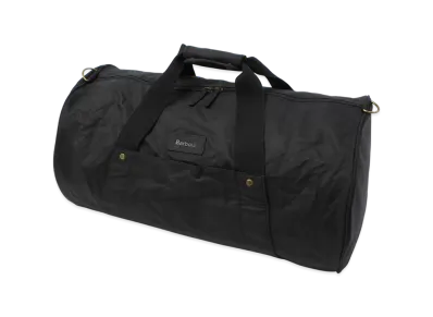 Barbour Explorer Wax Duffel Bag "Black"