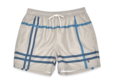 Barbour Twain Swim Shorts "Washed Stone"