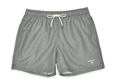Barbour Shell Swim Shorts "Olive"