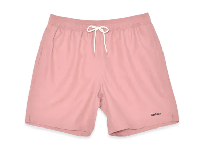 Barbour Staple Logo 7 Swim Shorts "Pink Clay"