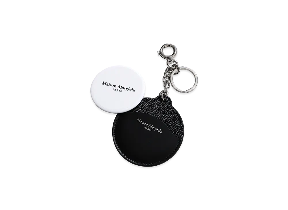 Maison Margiela Mirrored Key Ring "Black"
