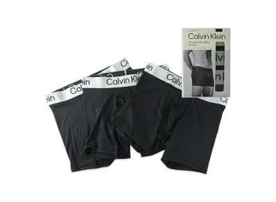 Calvin Klein 3Piece Stretch Boxer Briefs "Black"