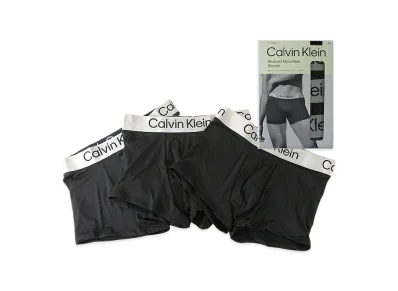 Calvin Klein 3Piece Stretch Boxer Briefs "Black"