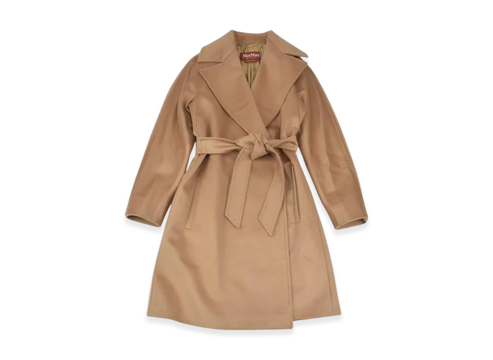 Max Mara Studio Dravena Wool Coat "Camel"
