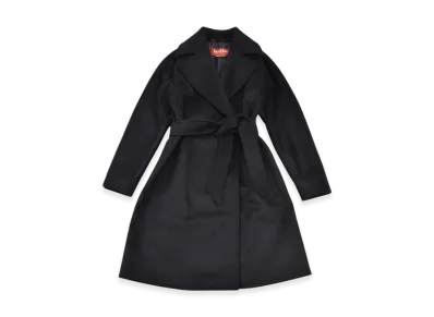 Max Mara Studio Dravena Wool Coat "Black"