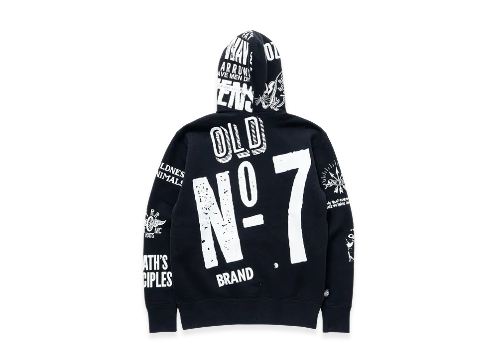 RATS Crazy Hoodie "Black"