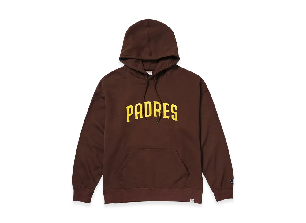 MLB Standard Print Logo Hoodie "Brown"