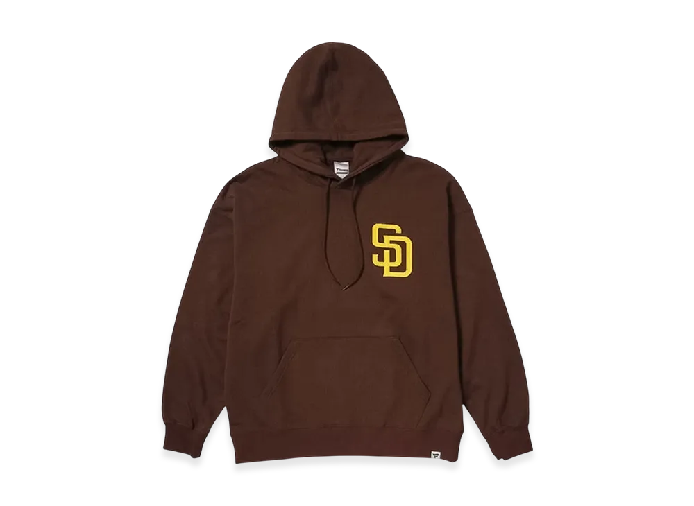 MLB Standard Emblem Logo Hoodie "Brown"