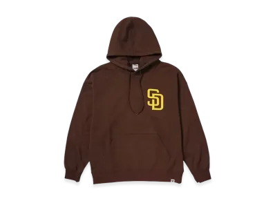 MLB Standard Emblem Logo Hoodie "Brown"