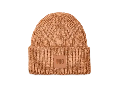 UGG Chunky Rib Beanie "Brown"