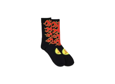 Cookman Socks "Afterburner Black"