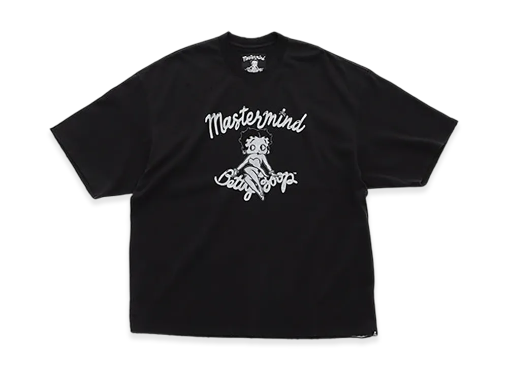 mastermind world x Betty Boop Tee Boxy Damaged "Multicolor"