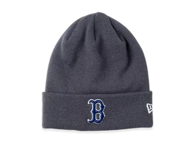 NEW ERA Basic Cuff Knit MLB Team Logo "B Charcoal"