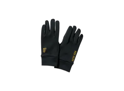 NEW ERA E-Touch Fleece Warmer Gloves "Black-Gold"