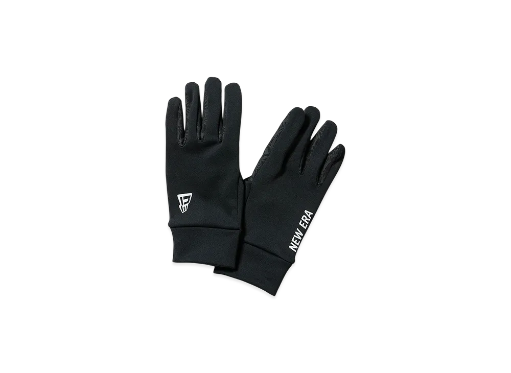 NEW ERA E-Touch Fleece Warmer Gloves "Black/White"