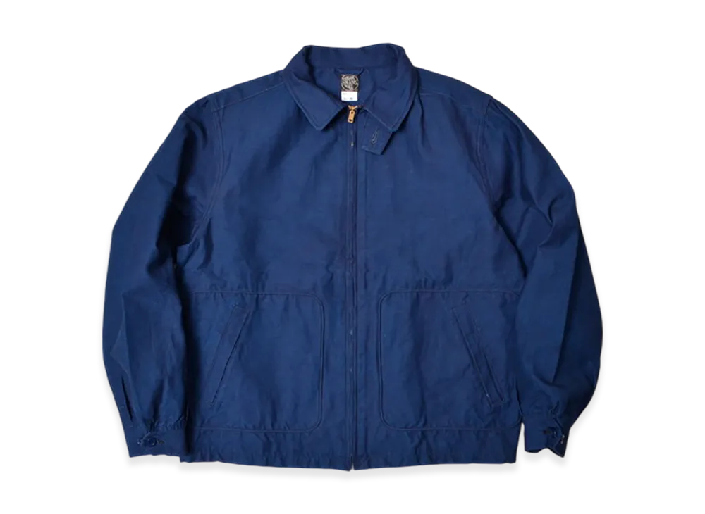 SUGAR CANE Fiction Romance 4.5Oz. Cotton Rayon Sports Jacket "Navy"