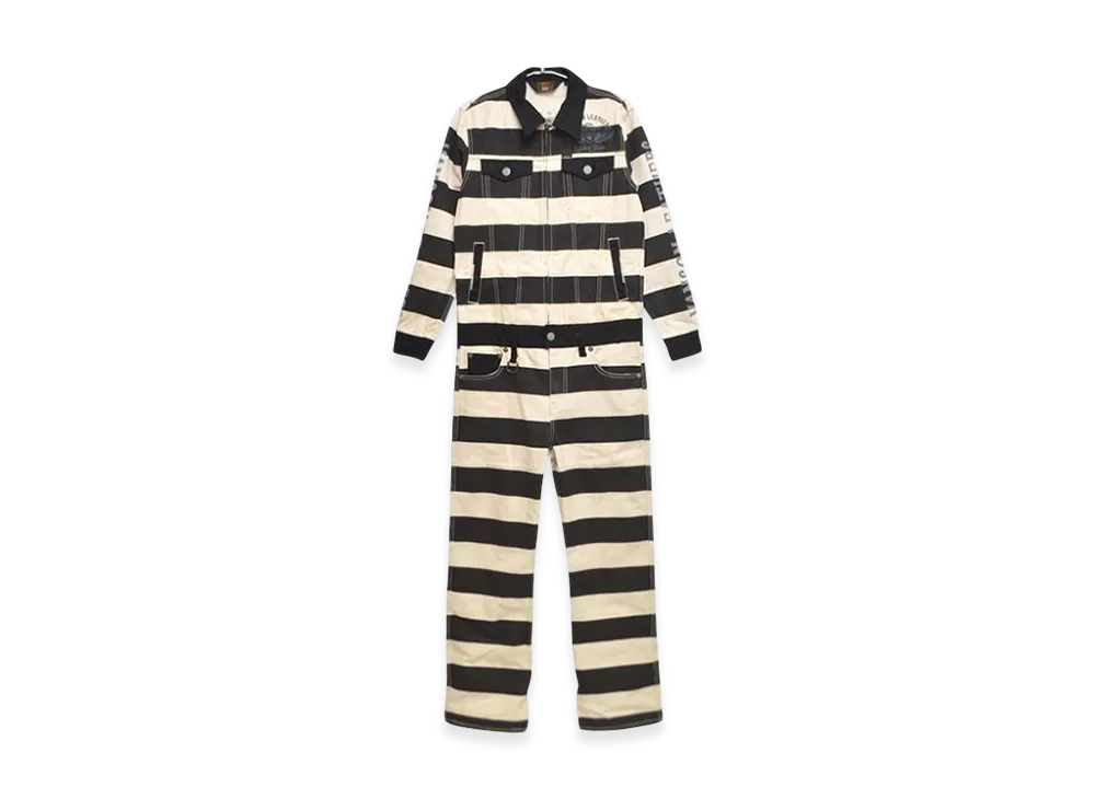 Vanson Jumpsuit Coverall Denim "Border"