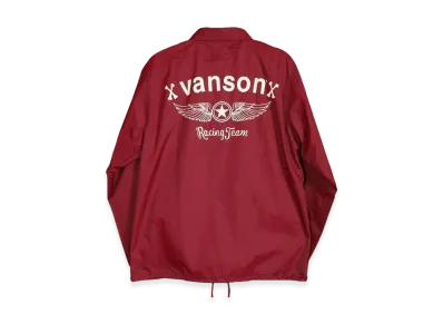 Vanson Coach Jacket "Burgundy"