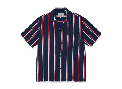 Carhartt WIP S/S Gelder Shirt "Gelder Stripe Mizar"