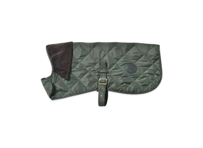 Barbour Quilted Dog Coat "Olive"